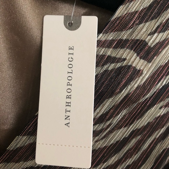 NWT Anthropologie Animal Print Cross Front Blouse Sz Small - Picture 3 of 7